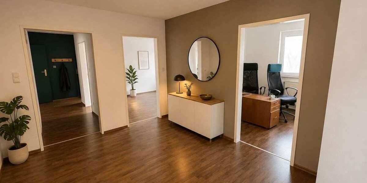 Etagenwohnung Wiesbaden Südost - 4 Zimmer, 109 m&sup2;, 1.250&euro; | Angebot:27309340
