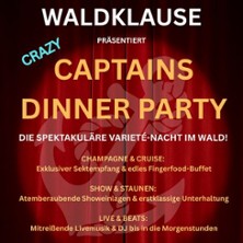 Crazy Captains Dinner Party 31.07.2026 Waldklause - Restaurant & Eventgastronomie