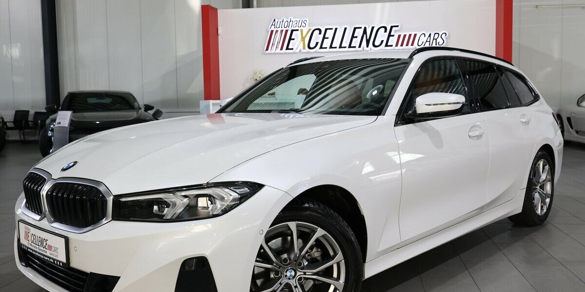 BMW 318d Touring SPORT WHITE & BROWN / CURCED, LED 100.000 km 25.221 &euro; Hamm 59077