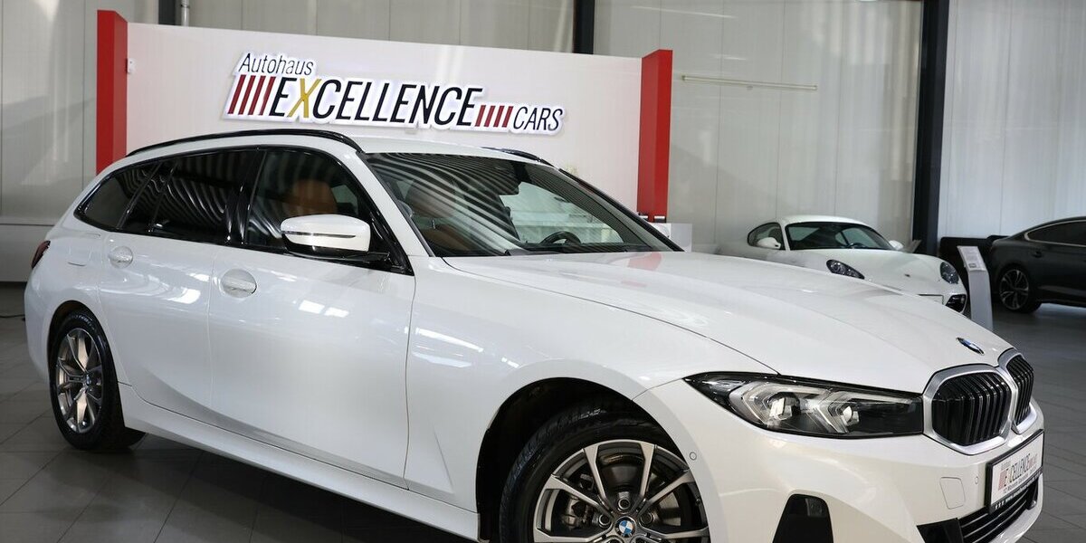 BMW 318d Touring SPORT WHITE & BROWN / CURCED, LED 100.000 km 25.221 &euro; Hamm 59077