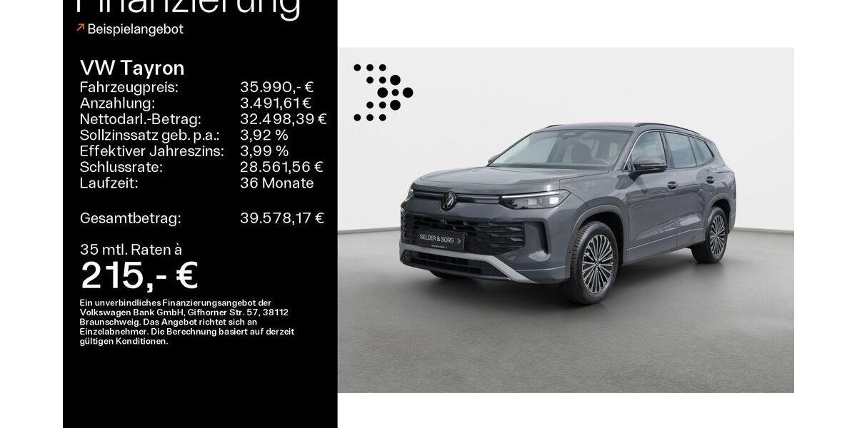 VW Tayron 10.300 km 35.990 &euro; Bad Kissingen 97688