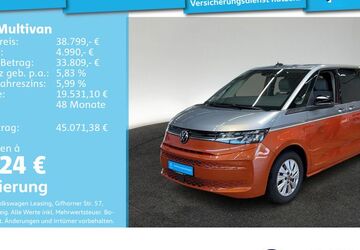 VW T7 Multivan 49.517 km 38.411 &euro; Mannheim 68309