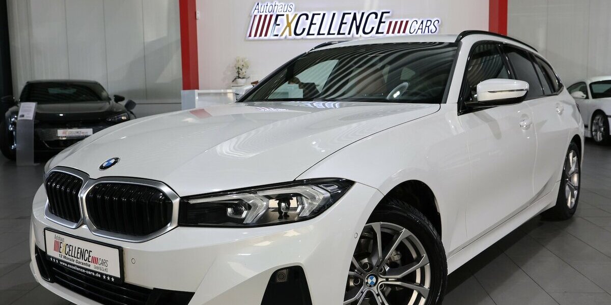 BMW 318d Touring SPORT WHITE & BROWN / CURCED, LED 100.000 km 25.221 &euro; Hamm 59077