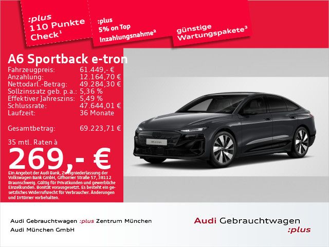 Audi A6 e-tron 55.122 km 61.449 &euro; Eching 85386