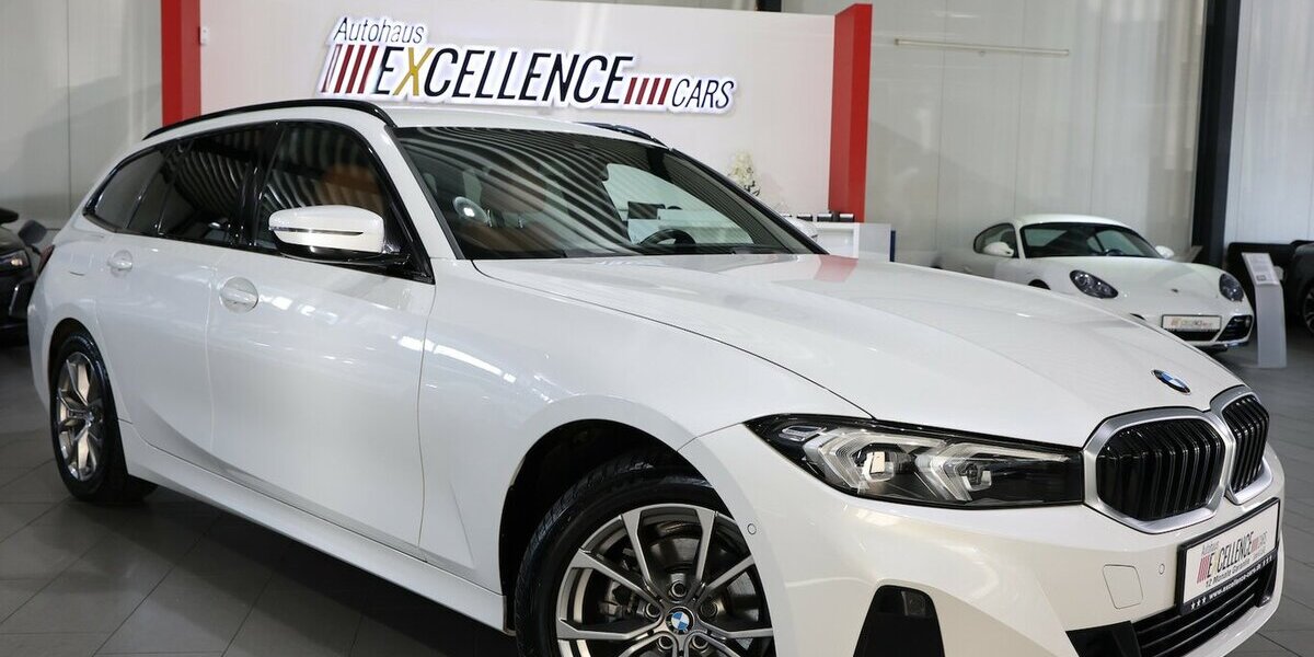 BMW 318d Touring SPORT WHITE & BROWN / CURCED, LED 100.000 km 25.221 &euro; Hamm 59077