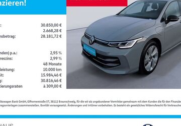 VW Golf 8.585 km 28.889 &euro; Südharz 06536
