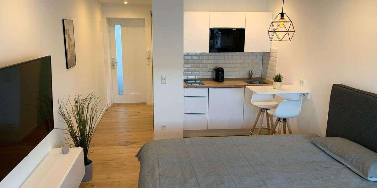 Etagenwohnung Stuttgart Feuerbach - 1 Zimmer, 30 m&sup2;, 990&euro; | Angebot:27307540