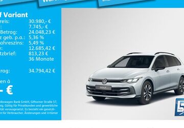 VW Golf 8.602 km 30.980 &euro; München 80687